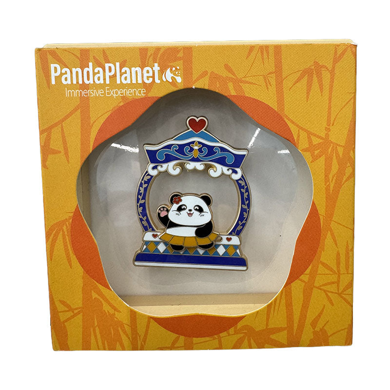 CCTV iPanda crystal ball fridge magnet-Panda Hua Hua
