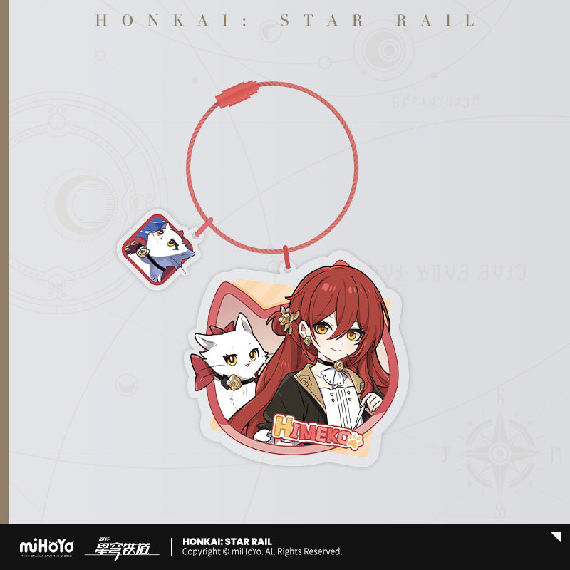 Honkai: Star Rail Acrylic Pendant Little Kitten Series