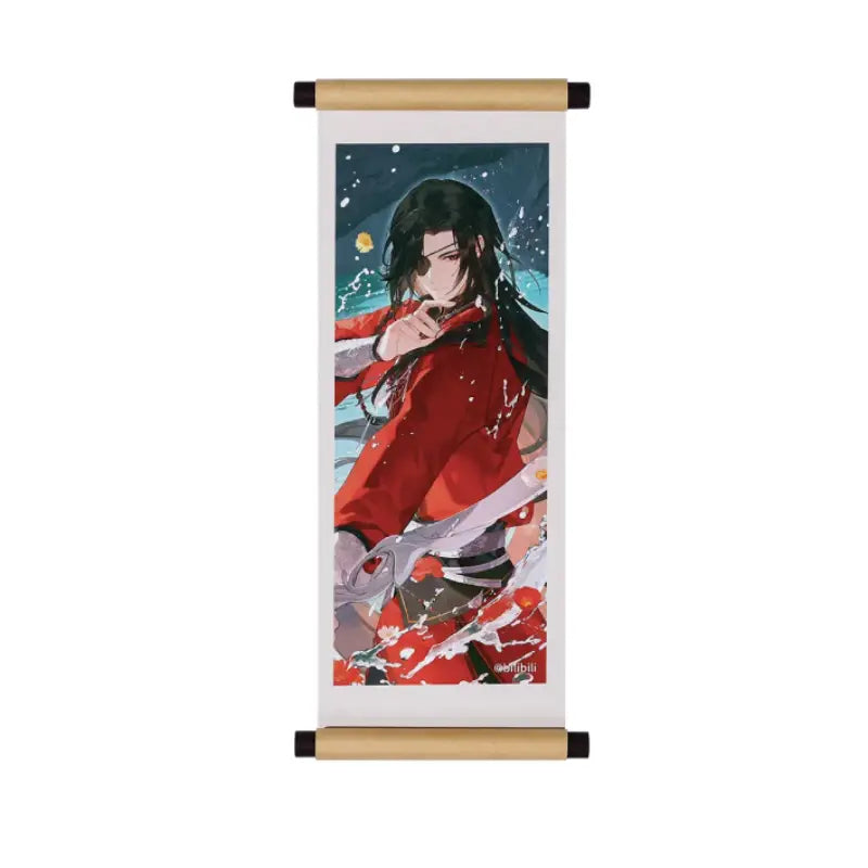 Heaven Official's Blessing Hua Cheng Birthday Scroll Fridge Magnet