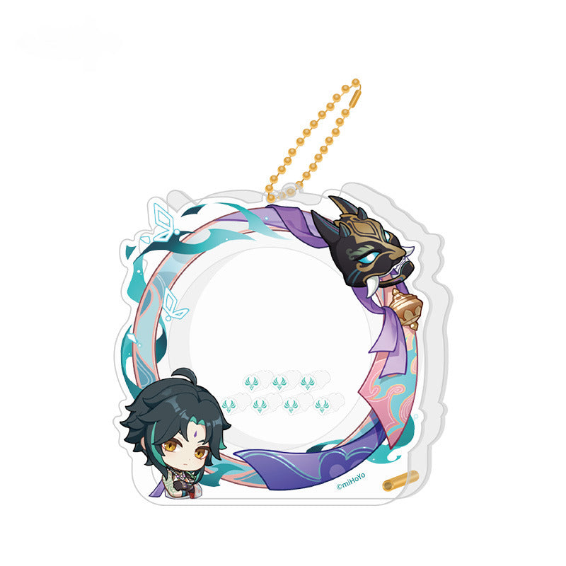 Genshin Impact Badge Acrylic Storage Cover