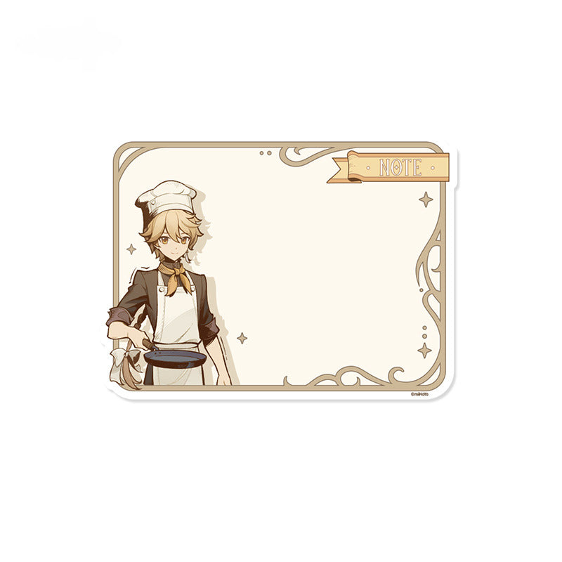 Genshin Impact Badge Standee Fridge Magnet Hunt the Shadow Series