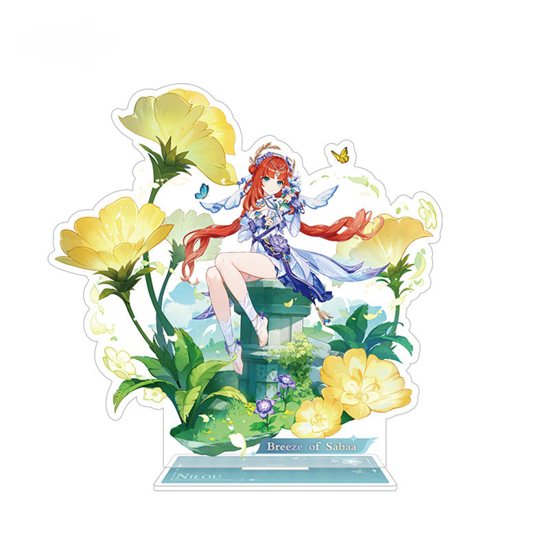 Genshin Impact Badge Standee Teyvat Style Series