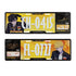 Official Link Click Dream Out! Escape Velocity Series License Plate