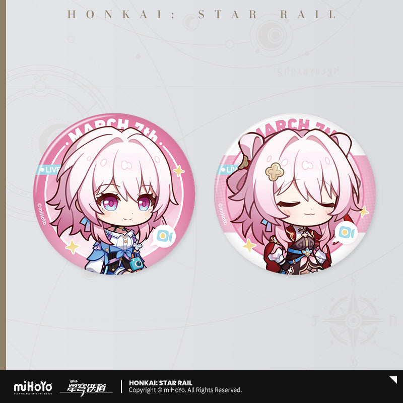Honkai: Star Rail Badge Set Owlbert's Reception Room Series