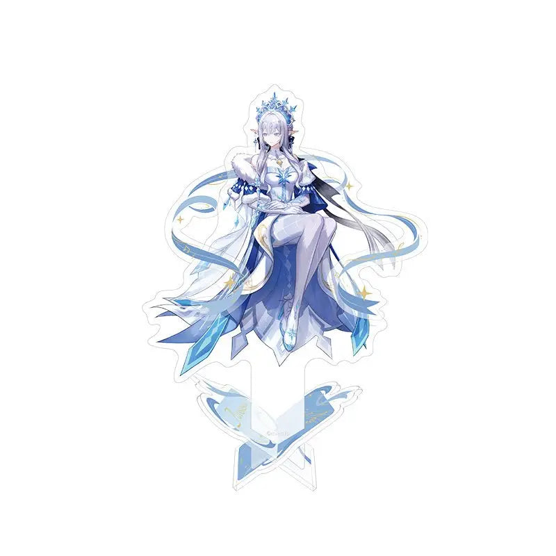Genshin Impact 6th Anniversary Celebration Series Mirror Badge Standee Card