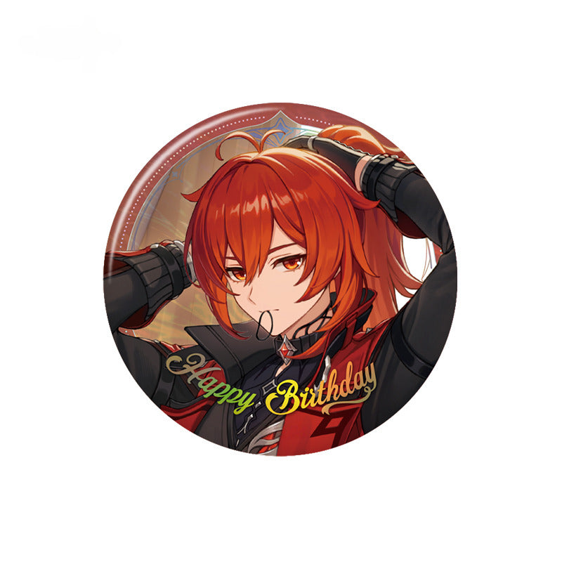 Pre-order Genshin Impact Character Badge 2025 Day of Destiny Series