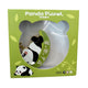 Banana-themed panda magnet with "No Anxiety" pun, official iPanda merchandise.