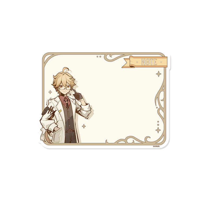 Genshin Impact Badge Standee Fridge Magnet Hunt the Shadow Series
