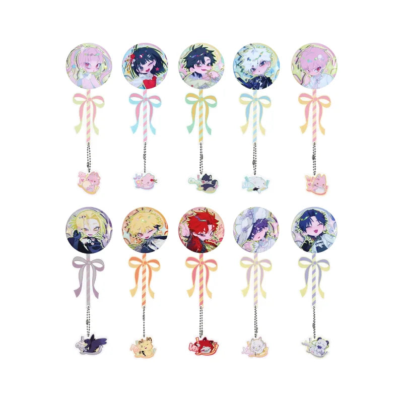 Link Click Dream Out! Chibi Badge PhotoCard Charm