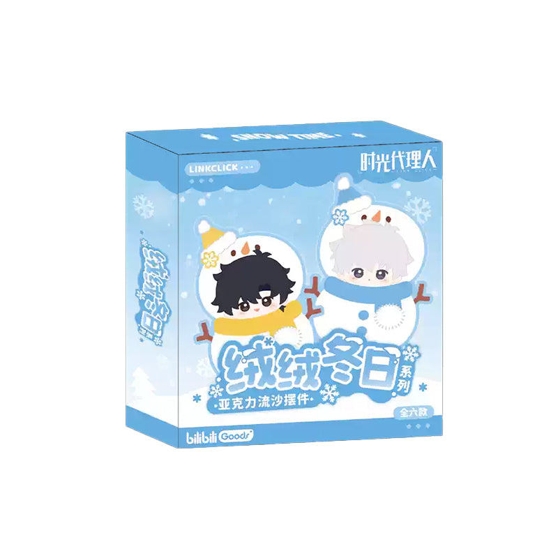 CPOP4U | Link Click Acrylic Quicksand Ornament Blind Box Fluffy Winter