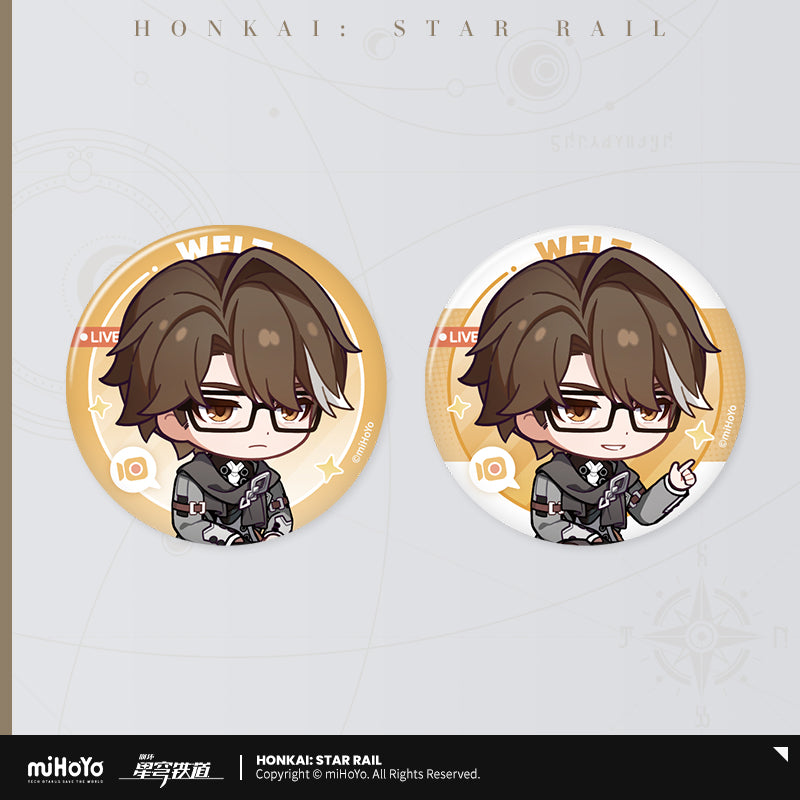 Honkai: Star Rail Badge Set Owlbert's Reception Room Series
