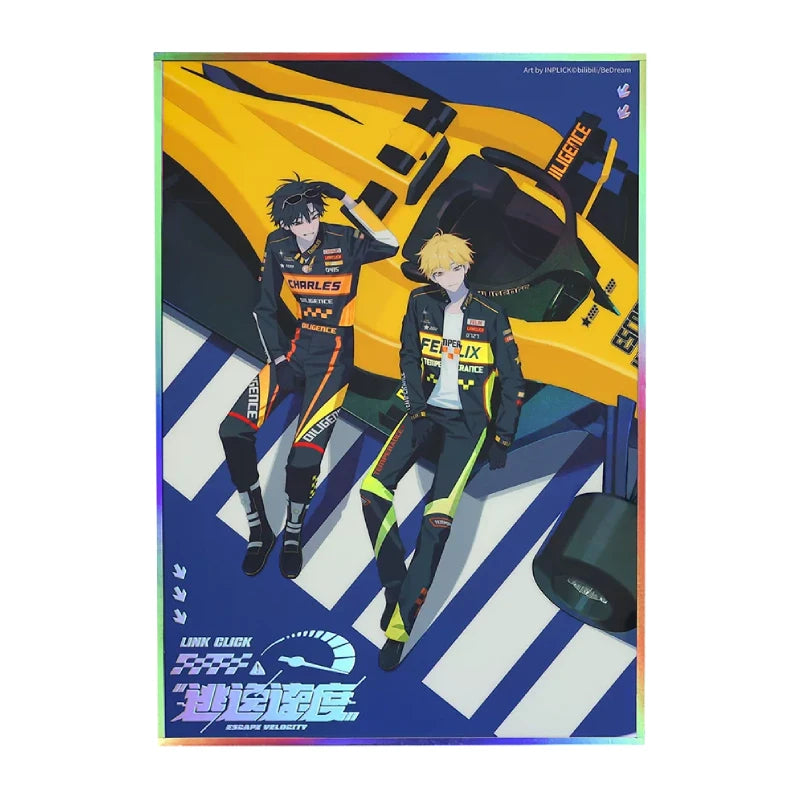 Link Click Dream Out! Escape Velocity Series  Collectible Shikishi Board