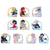 Link Click Dream Out! Chibi Badge PhotoCard Charm