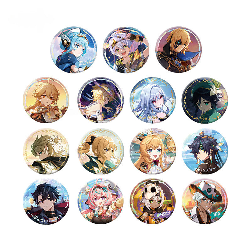 Genshin Impact Character Badge