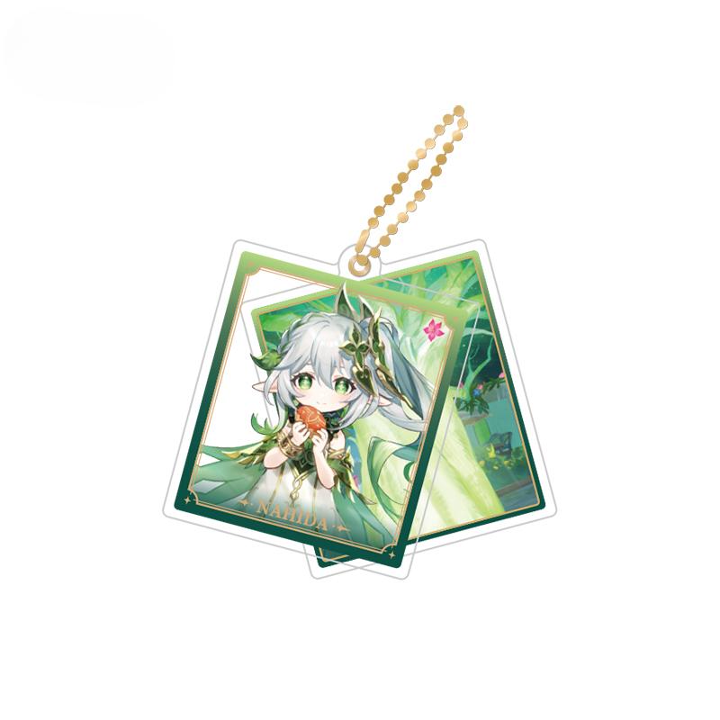 Genshin Impact Double Panel Acrylic Pendant