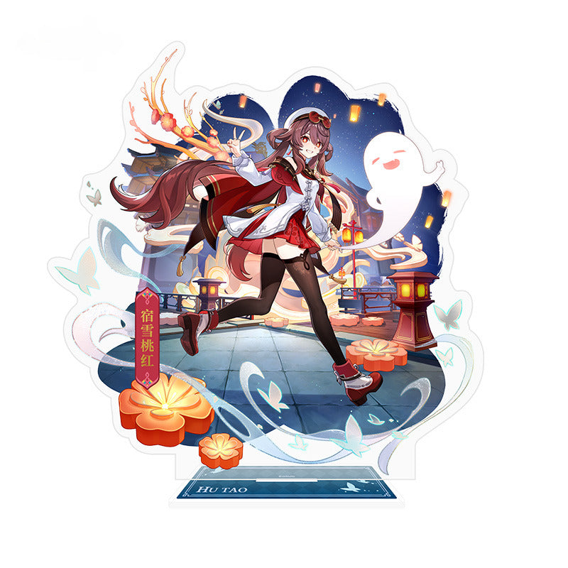 Genshin Impact Badge Standee Teyvat Style Series