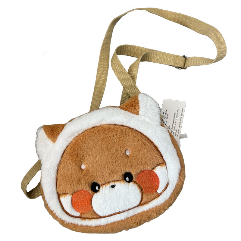 CCTV iPanda red panda crossbody bag