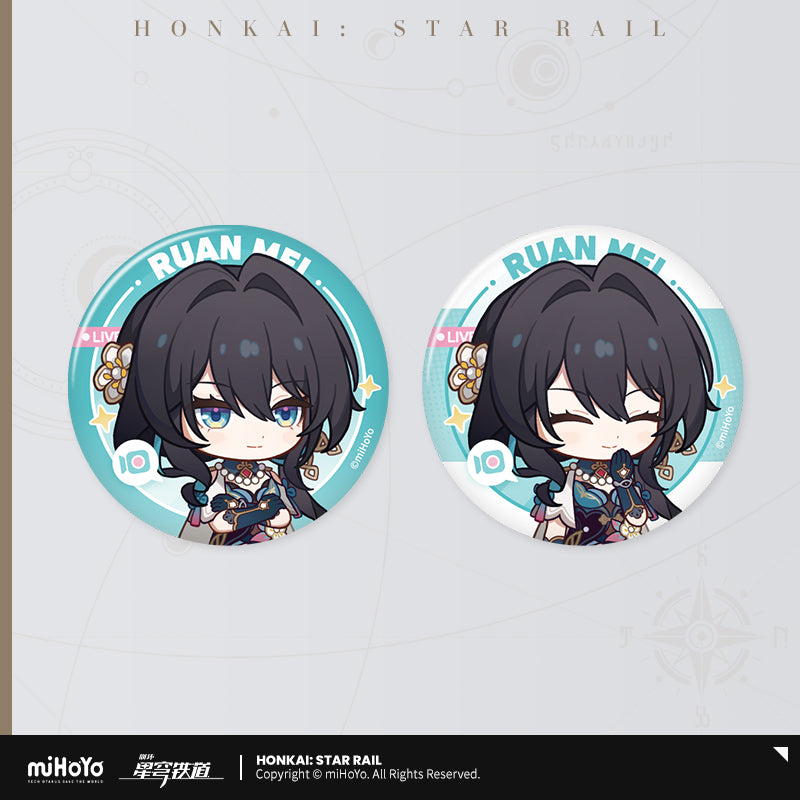 Honkai: Star Rail Badge Set Owlbert's Reception Room Series