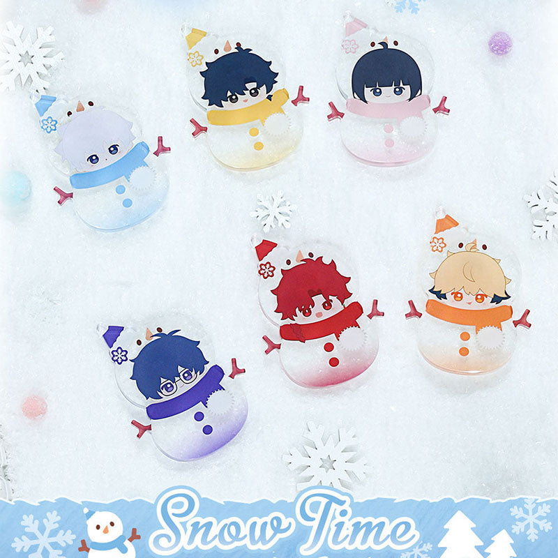 CPOP4U | Link Click Acrylic Refrigerator Magnet Blind Box Fluffy Winter