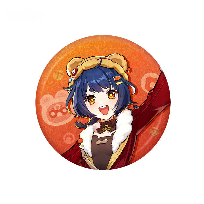 Genshin Impact Badge Standee Teyvat Style Series