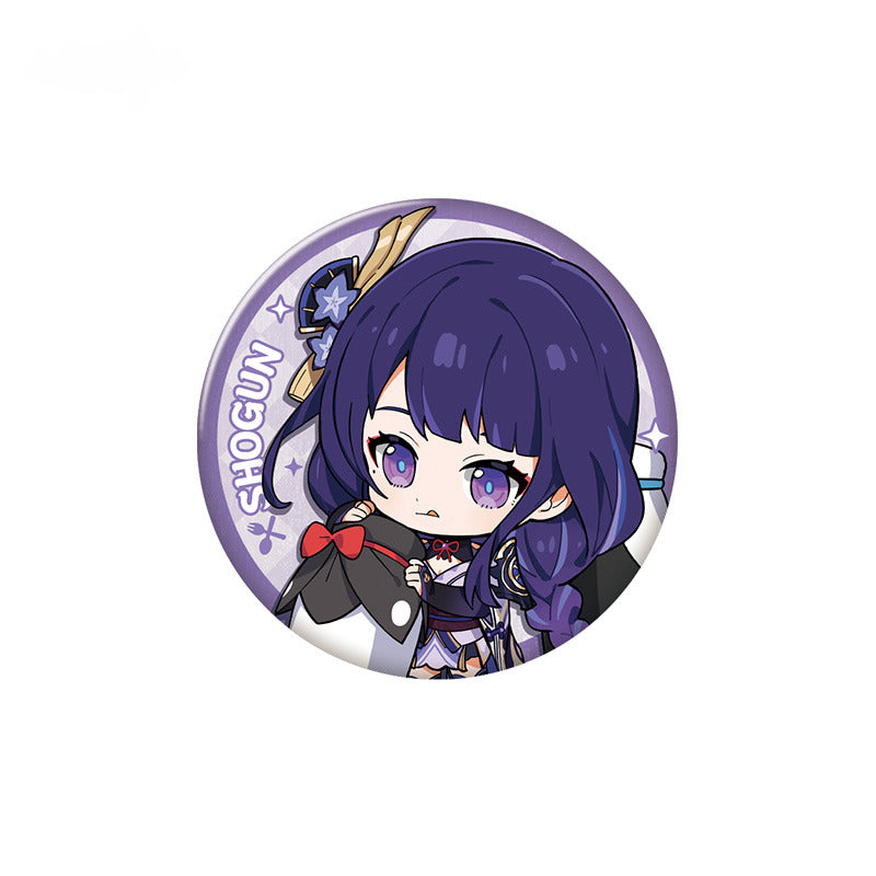 Genshin Impact Character Badge Yummy Party Theme