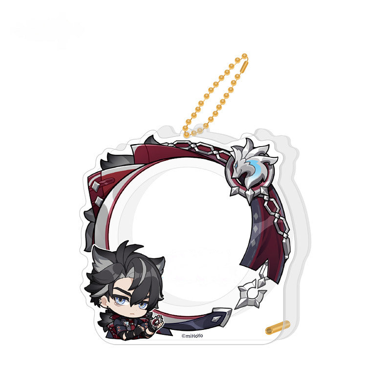 Genshin Impact Badge Acrylic Storage Cover