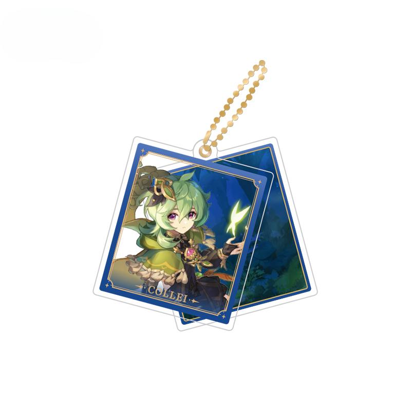 Genshin Impact Double Panel Acrylic Pendant