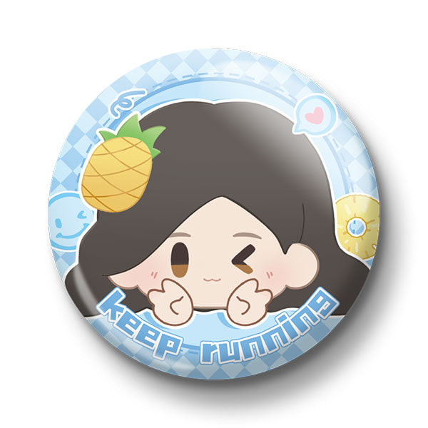 ZJSTV Keep Running Official Merch – Benben Sparkle Badge (Blind Box Edition)