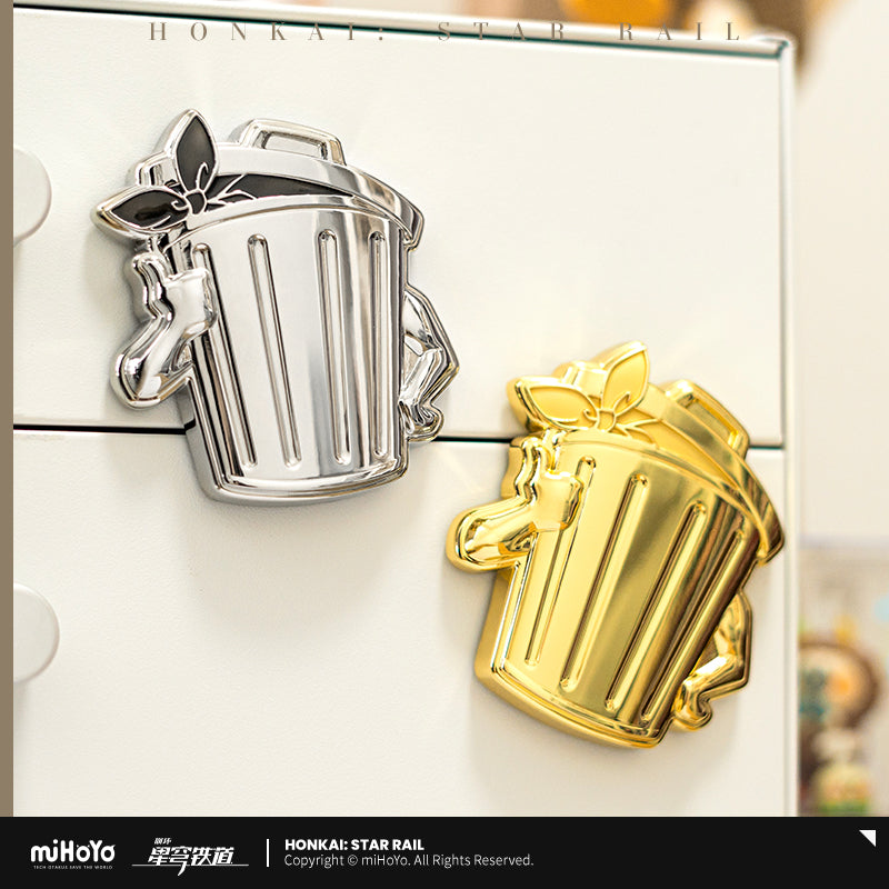 Honkai: Star Rail Metal Fridge Sticker Lordly Trashcan Series