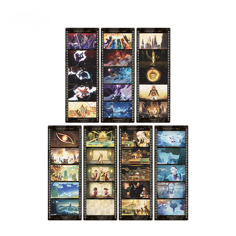 Genshin Impact Film Inspired Bookmark Set  Mortal Shades Series