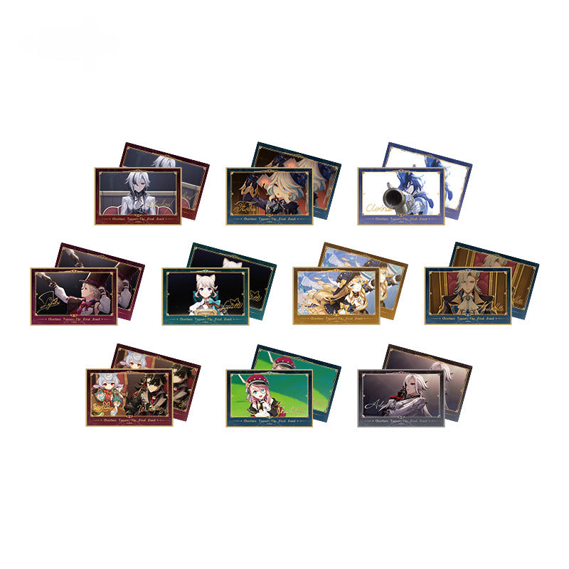 Genshin Impact Collectible Card Set Blind Box The Final Feast Series