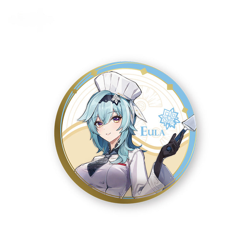 Genshin Impact Badge Canvas Bag Mouse Pad Plate Winds of Departure Theme