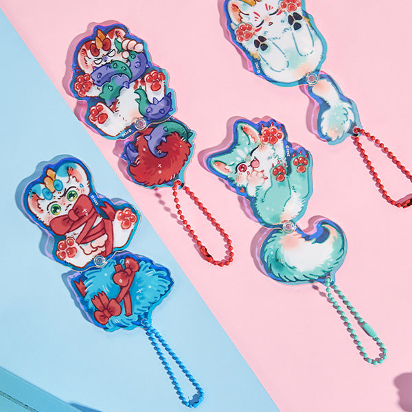 Fabulous Beasts Laser Acrylic Keychain Blind Box