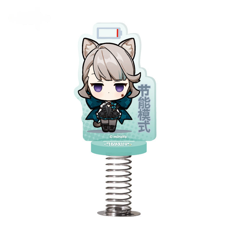 Genshin Impact Acrylic Bobblehead Standee Q Version Emoticon Series