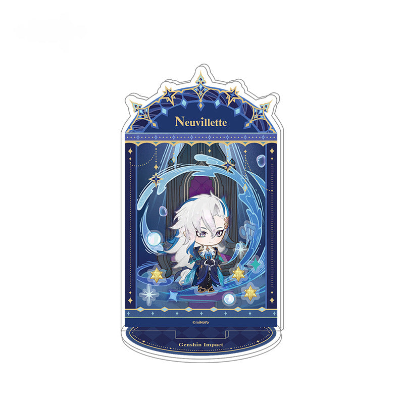 Genshin Impact Acrylic Shaker Set Stand Starlight Letter Series