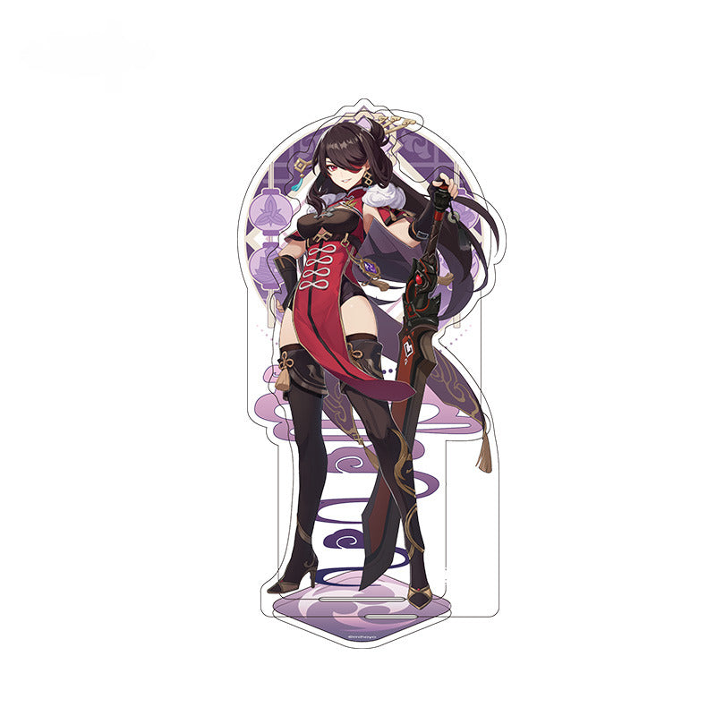 Genshin Impact Character Acrylic Standee Liyue Harbor Theme