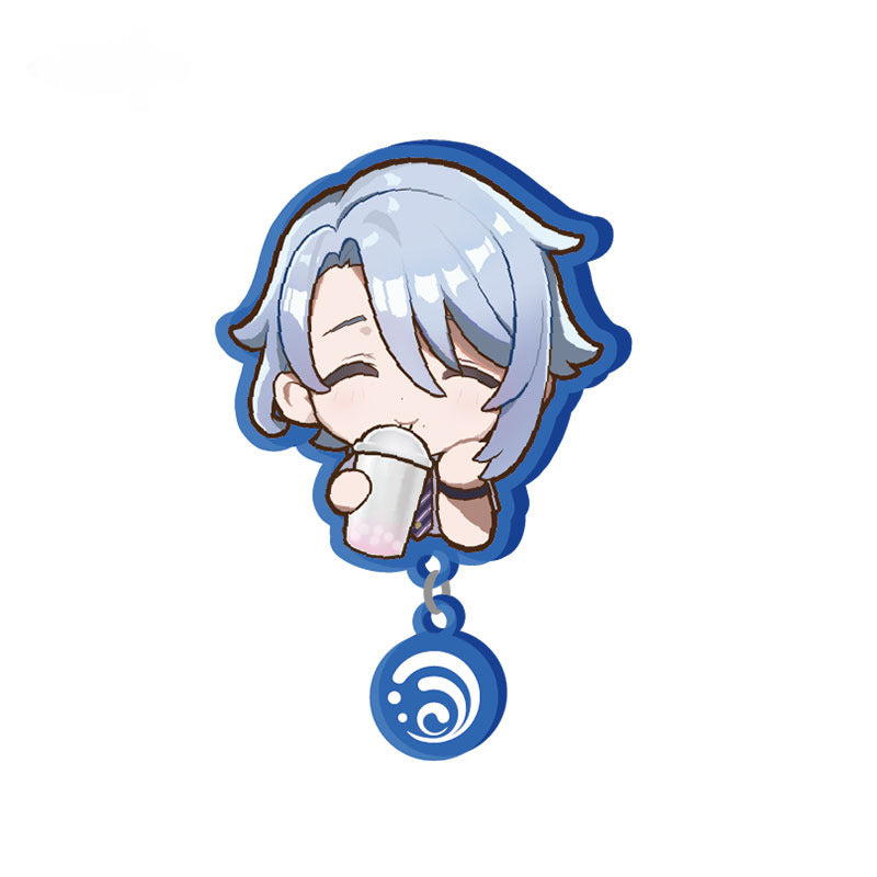 Genshin Impact Acrylic Badge Standee Joyful Encounter Theme
