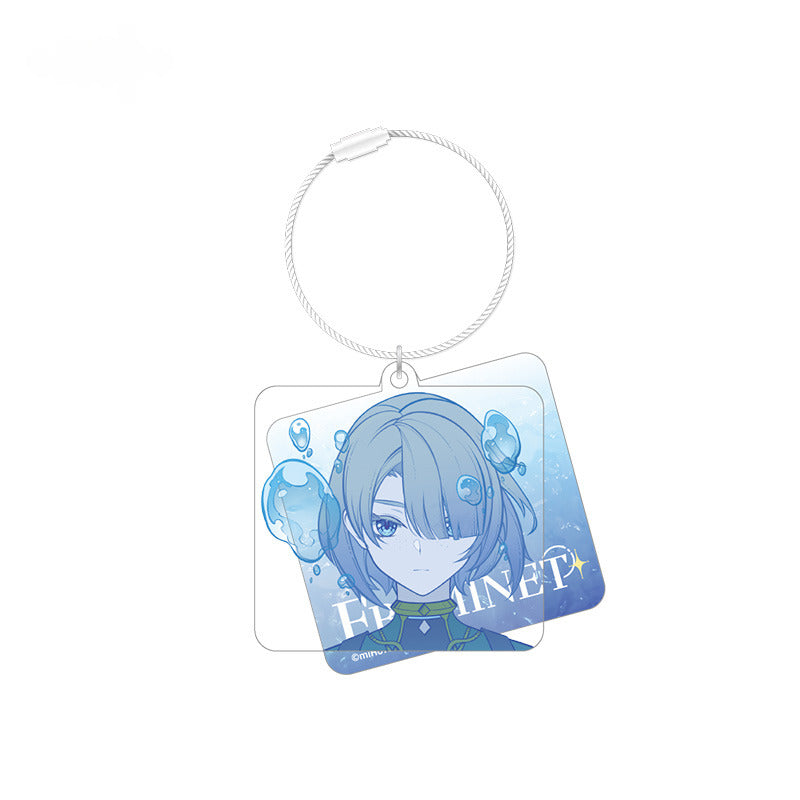 Genshin Impact Acrylic Pendant Ornament Trading Card Thelxie's Fantastic Adventures Series