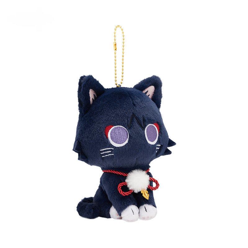Genshin Impact Plush Doll Cushion Pendant Wanderer Fairy Tale Cat Series