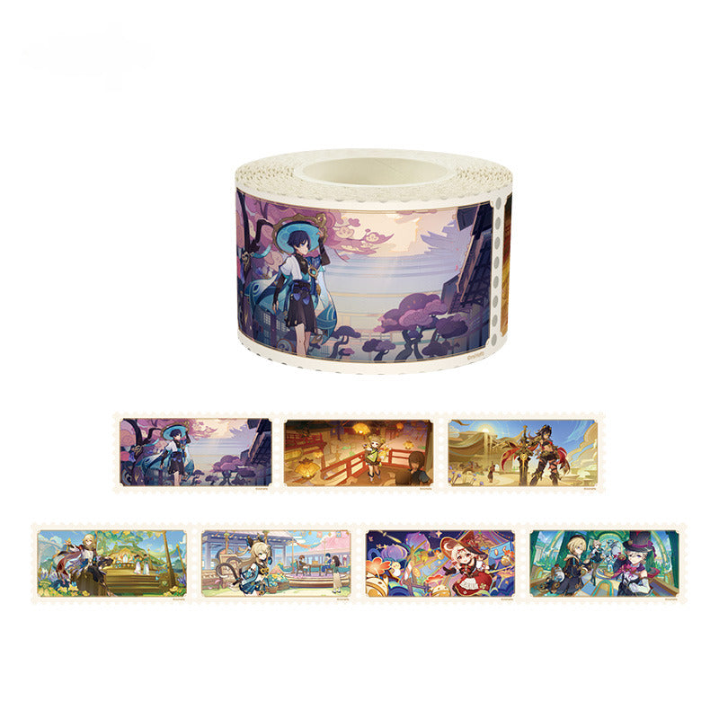 Genshin Impact Washi Tape Version Preview Series