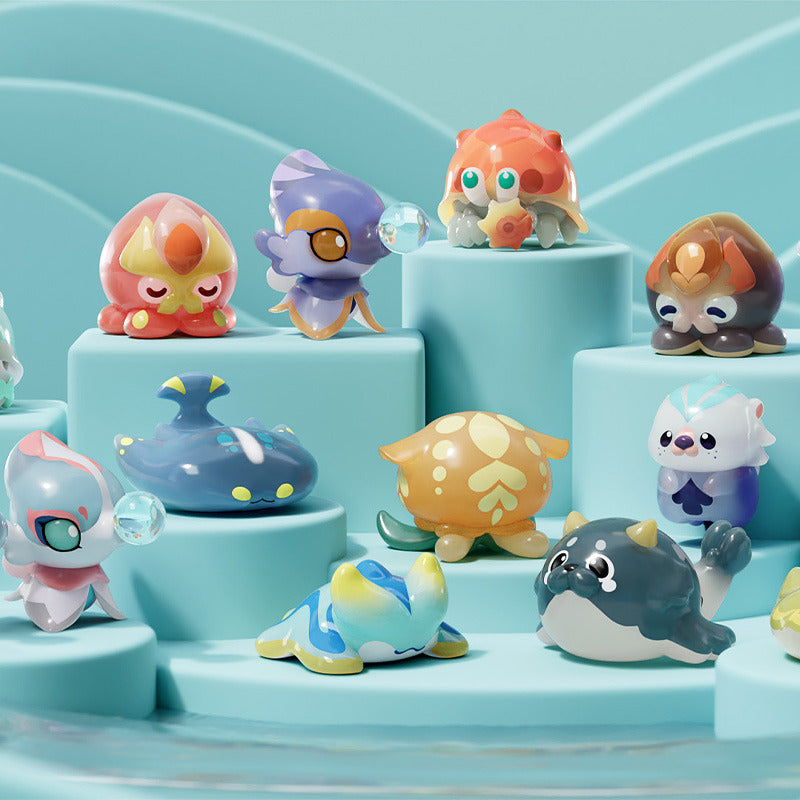 Genshin Impact Blind Box Pelagic Primaevality Series Fantastic Creature Compendium