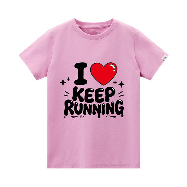 ZJSTV Keep Running Customize Valentine's T-Shirt