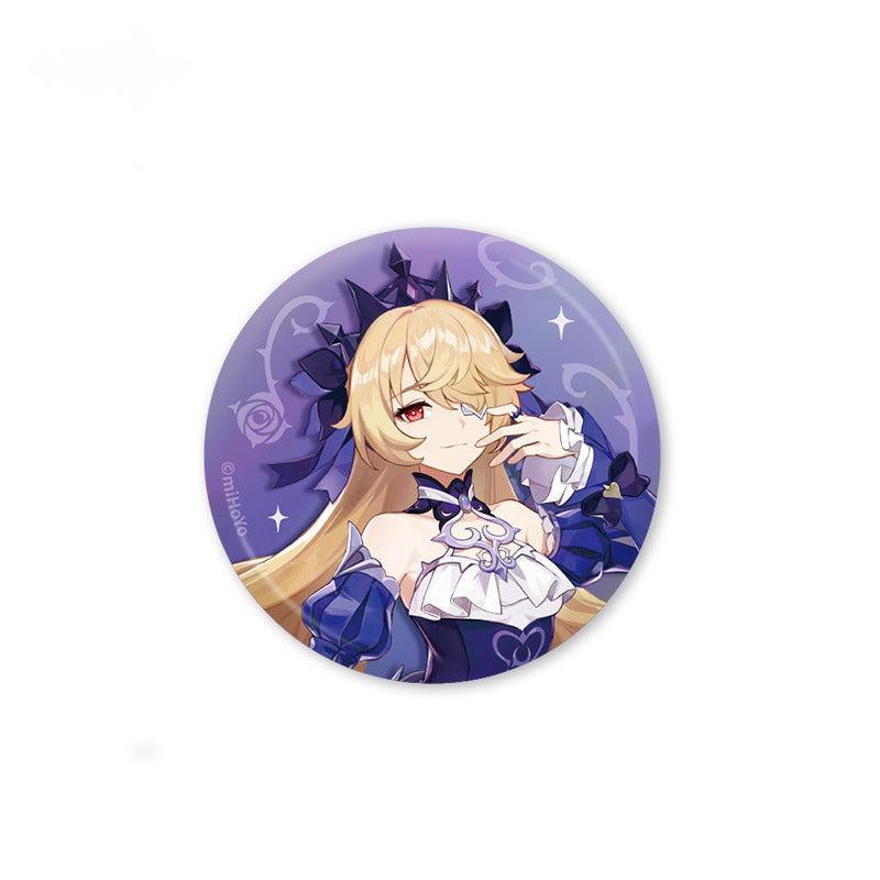 Genshin Impact Badge Standee Teyvat Style Series