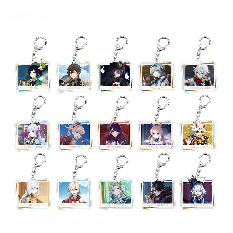 Genshin Impact Acrylic Pendant Character PV Series