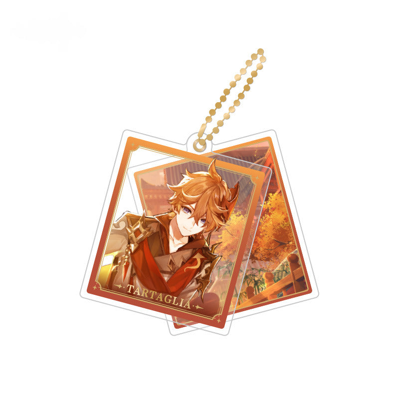 Genshin Impact Double Panel Acrylic Pendant
