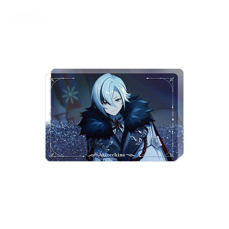 Genshin Impact Badge Quicksand Acrylic Painting A Winter Night's Lazzo