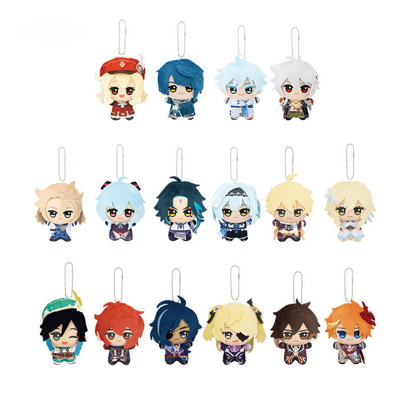 Genshin Impact Chibi Gurumi Plush Doll Pendant