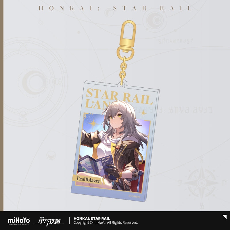 Honkai: Star Rail Acrylic Keychain Star Rail Land Series