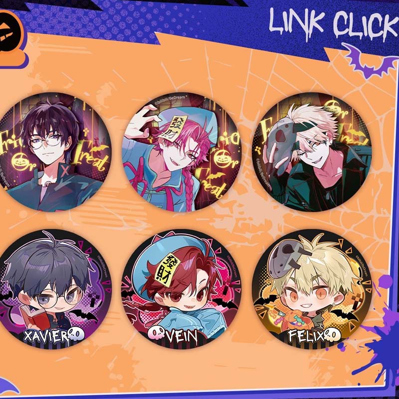 Link Click Forbidden Gate Badge Blind Boxes Pre-order