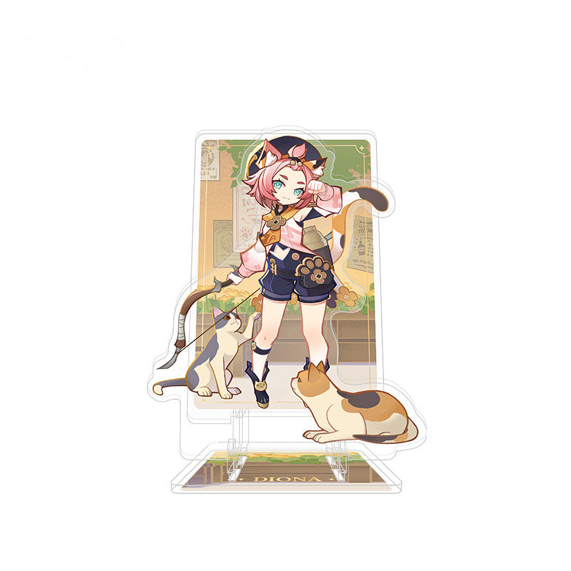 Genshin Impact Acrylic Phone Stand Genius Invokation TCG Tournament Series